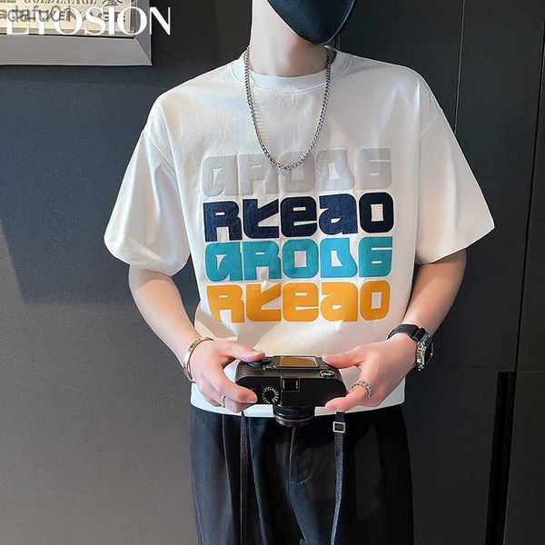 men's t-shirts mens summer cotton t-shirt print short sleeve t shirt couple fashion casual 2023 new round neck streetwear loose tees s-, White;black
men's t-shirts mens summer cotton t-shirt print short sleeve t shirt couple fashion casual 2023 new round neck streetwear loose tees s-, White;black