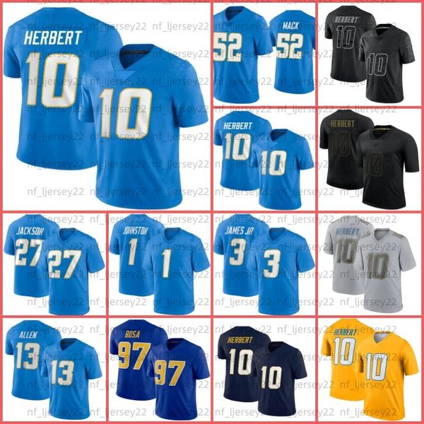 khalil mack 10 justin herbert joey bosa football jersey quentin johnston derwin james jr keenan allen j.c. jackson austin ekeler mike willia, Black;red
khalil mack 10 justin herbert joey bosa football jersey quentin johnston derwin james jr keenan allen j.c. jackson austin ekeler mike willia, Black;red