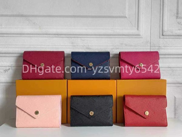 5 colors luxurys designers wallets purse fashion short wallet embossed monograms empreinte classic pallas card holder zippy coin purses with, Black
5 colors luxurys designers wallets purse fashion short wallet embossed monograms empreinte classic pallas card holder zippy coin purses with, Black