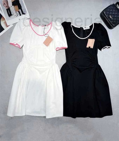 basic & casual dresses designer 2023 summer new contrast bubble sleeve french hepburn sweetheart waist dress short women cg53, Black;gray
basic & casual dresses designer 2023 summer new contrast bubble sleeve french hepburn sweetheart waist dress short women cg53, Black;gray