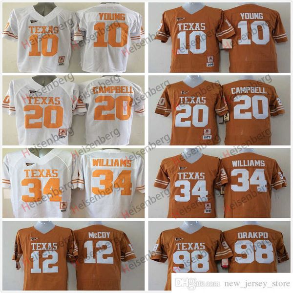 texas longhorns jersey college football wear 10 vince young 20 earl campbell 34 ricky williams 12 colt mccoy 98 brian orakpo jerseys, Black
texas longhorns jersey college football wear 10 vince young 20 earl campbell 34 ricky williams 12 colt mccoy 98 brian orakpo jerseys, Black