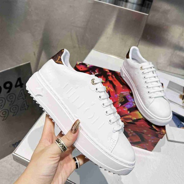 time out casual shoes women travel leather lace-up sneaker 100% cowhide fashion lady flat monograms designer letters woman shoe platform men, Black
time out casual shoes women travel leather lace-up sneaker 100% cowhide fashion lady flat monograms designer letters woman shoe platform men, Black