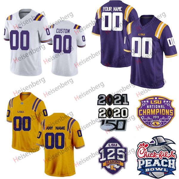 american college football wear ncaa lsu tigers college football jerseys 9 joe burrow 2 justin jefferson 7 leonard fournette 5 derrius guice9, Black
american college football wear ncaa lsu tigers college football jerseys 9 joe burrow 2 justin jefferson 7 leonard fournette 5 derrius guice9, Black