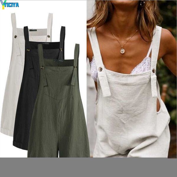 yiciya women's jumpsuits rompers women loose style overalls boho solid color square collar playsuits sleeveless rompers summer casual c, Black;white
yiciya women's jumpsuits rompers women loose style overalls boho solid color square collar playsuits sleeveless rompers summer casual c, Black;white
