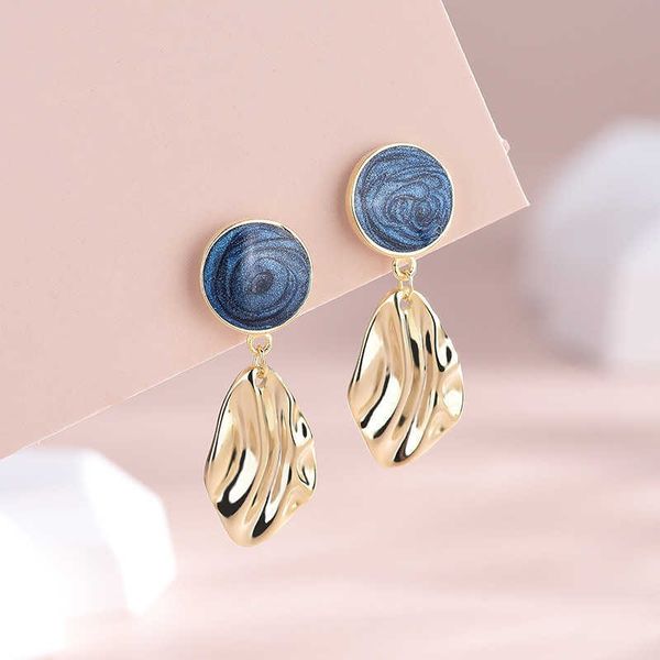 silver ear nail female style korean haze blue ear jewelry niche design sense simple temperament earrings, Golden
silver ear nail female style korean haze blue ear jewelry niche design sense simple temperament earrings, Golden