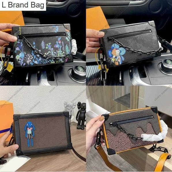 l brand bag men outdoor soft trunk messenger bags crossbody shoulder square trip leather bag famous tote postman mens designers, Black
l brand bag men outdoor soft trunk messenger bags crossbody shoulder square trip leather bag famous tote postman mens designers, Black