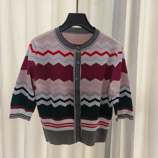 512 l 2023 summer sweaters women's pullover sweater crew neck short sleeve brand same style women's qian, White;black
512 l 2023 summer sweaters women's pullover sweater crew neck short sleeve brand same style women's qian, White;black