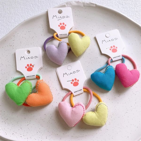 2 pcs new korean fashion children's cute fabric filled cotton love hair rope sweet girl princess ponytail hair accessories, Slivery;white
2 pcs new korean fashion children's cute fabric filled cotton love hair rope sweet girl princess ponytail hair accessories, Slivery;white