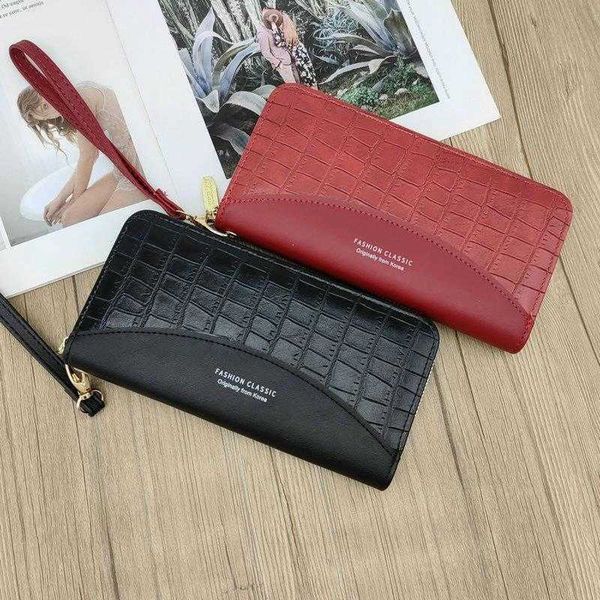 womens double bags pull wallet korean style casual clutch chain coin purse multiple card slots holder, Red;black
womens double bags pull wallet korean style casual clutch chain coin purse multiple card slots holder, Red;black