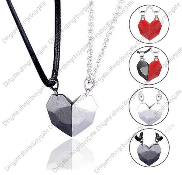 selling black and white ing stone couple necklace magnetic attraction splicing love pendant necklace set1425572, Silver
selling black and white ing stone couple necklace magnetic attraction splicing love pendant necklace set1425572, Silver