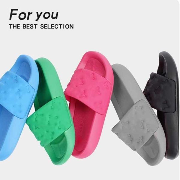 2023 women designer slippers thick bottom beach slides men slide womens sandals flat slipper flats slipper waterfront embossed mule rubber s, Black
2023 women designer slippers thick bottom beach slides men slide womens sandals flat slipper flats slipper waterfront embossed mule rubber s, Black