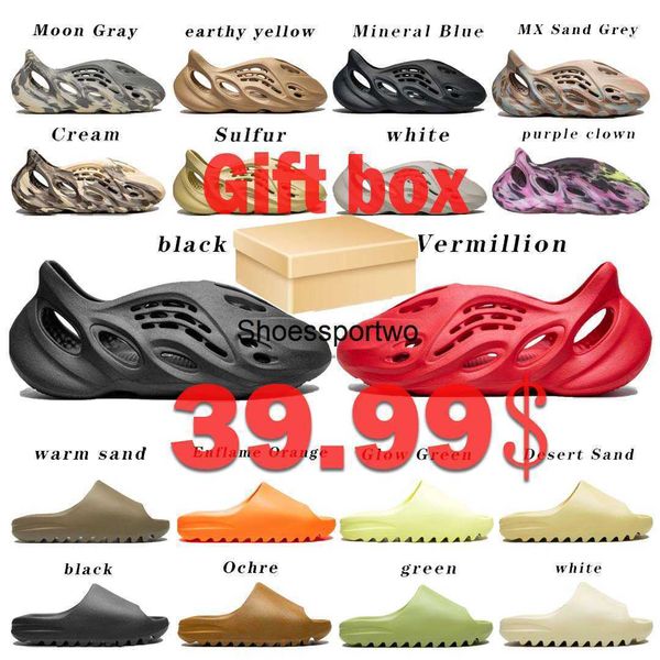 yeezzys designer slippers foam runners sandals giveaway box mens womans shoes enflame sand bone earth outdoor beach slipper summer slide res, Black
yeezzys designer slippers foam runners sandals giveaway box mens womans shoes enflame sand bone earth outdoor beach slipper summer slide res, Black