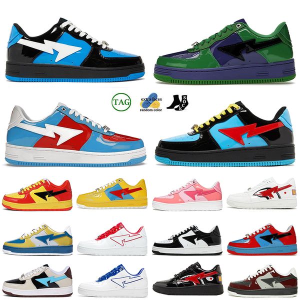 2023 luxury platform stas sneakers casual shoes sports womens mens fashion sta sk8 patent leather black orange green color camo combo pink d
2023 luxury platform stas sneakers casual shoes sports womens mens fashion sta sk8 patent leather black orange green color camo combo pink d