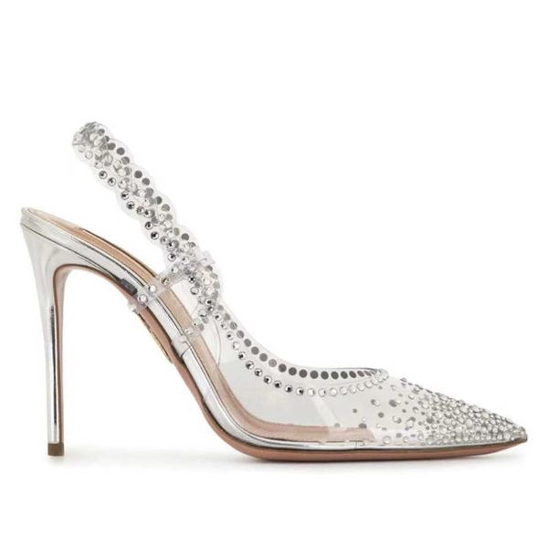 spring/summer new 2023 style pointed transparent ribbon rhinestone silver fashion trend thin heel women's shoes 230526, Black
spring/summer new 2023 style pointed transparent ribbon rhinestone silver fashion trend thin heel women's shoes 230526, Black