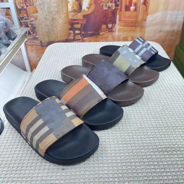 2023 pantoufle designer slippers men women bur checked sandal foam rubber massage platform logo sandals shoes summer pool slide mule beach e, Black
2023 pantoufle designer slippers men women bur checked sandal foam rubber massage platform logo sandals shoes summer pool slide mule beach e, Black