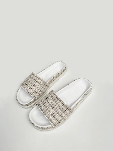 designer slippers classic women's summer sandals flat slippers fashion indoor and outdoor sandals, Black
designer slippers classic women's summer sandals flat slippers fashion indoor and outdoor sandals, Black