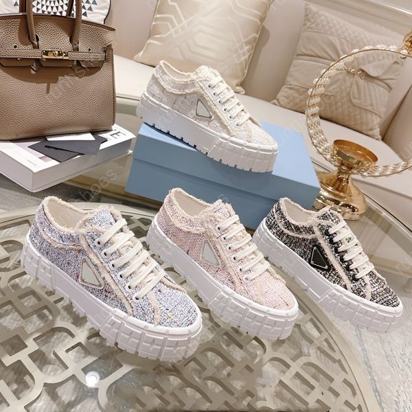 casual shoes double wheel nylon gabardine sneaker shoes chunky lightweight sole for women white blue desert beige platform canvas prad heigh, Black
casual shoes double wheel nylon gabardine sneaker shoes chunky lightweight sole for women white blue desert beige platform canvas prad heigh, Black
