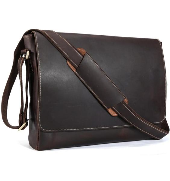 handmade genuine leather 15 inch lapmessenger bag men simple vintage style cross body shoulder briefcase large satchel 11533483884
handmade genuine leather 15 inch lapmessenger bag men simple vintage style cross body shoulder briefcase large satchel 11533483884