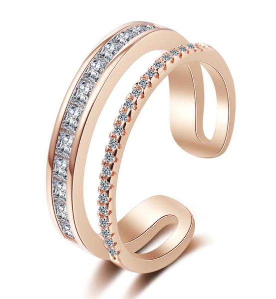 cluster rings korean simple stackable doublelayer rose gold cubic zirconia 925 sterling silver adjustable engagement ring for wom8643455, Golden;silver
cluster rings korean simple stackable doublelayer rose gold cubic zirconia 925 sterling silver adjustable engagement ring for wom8643455, Golden;silver