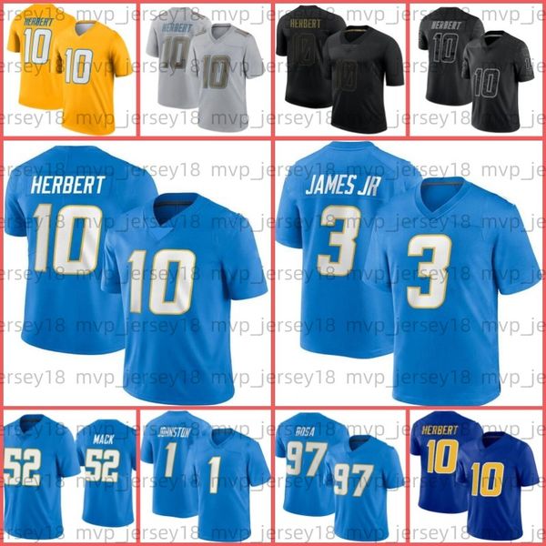 10 justin herbert khalil mack jersey football joey bosa keenan allen quentin johnston austin ekeler derwin james jr junior seau tomlinson jo, Black;red
10 justin herbert khalil mack jersey football joey bosa keenan allen quentin johnston austin ekeler derwin james jr junior seau tomlinson jo, Black;red