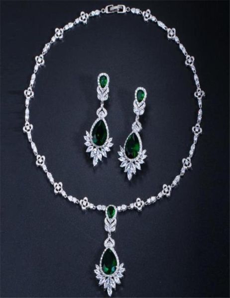 luxury zircon necklace earrings wedding bridal jewelry set cz pendant necklaces sparking birthday party prom jewelry accessories r1169950, Silver
luxury zircon necklace earrings wedding bridal jewelry set cz pendant necklaces sparking birthday party prom jewelry accessories r1169950, Silver