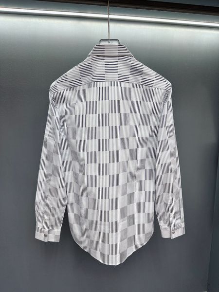 low2023we casual shirt men's business office luxury quality with blade embroidery logo, White;black
low2023we casual shirt men's business office luxury quality with blade embroidery logo, White;black