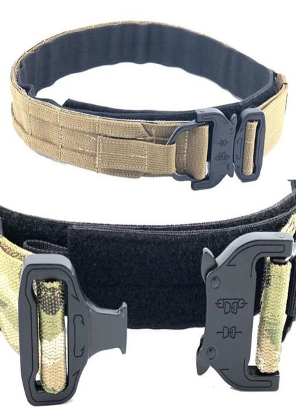 multicam tactical battle belt molle shooting belt army training equipment men hunting double layer gear6730304, Black;gray
multicam tactical battle belt molle shooting belt army training equipment men hunting double layer gear6730304, Black;gray