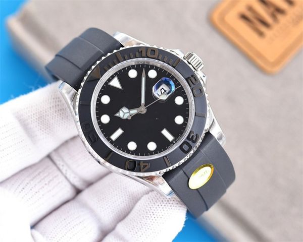 original box luxury men's automatic watch 904l stainless steel 40mm rubber strap sapphire swimming designer watch montre de lux, Slivery;brown
original box luxury men's automatic watch 904l stainless steel 40mm rubber strap sapphire swimming designer watch montre de lux, Slivery;brown