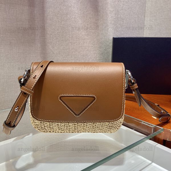10a mirror quality designers raffia woven flap bags in brown small 20cm womens real leather clafskin handbag luxury shopping bag lady summer
10a mirror quality designers raffia woven flap bags in brown small 20cm womens real leather clafskin handbag luxury shopping bag lady summer