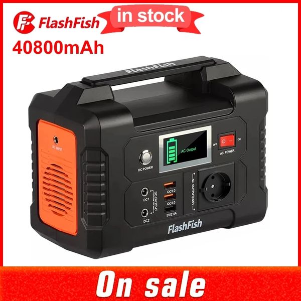 flashfish e200 200w portable power station 40800mah solar generator 220v energy charging home outdoor disaster preparedness
flashfish e200 200w portable power station 40800mah solar generator 220v energy charging home outdoor disaster preparedness