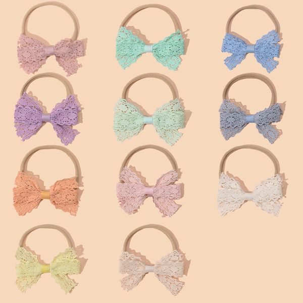 3.3" lace bow nylon baby headbands newborn lace embroidery headbands girls barrettes children hair clips kids hairpins, Slivery;white
3.3" lace bow nylon baby headbands newborn lace embroidery headbands girls barrettes children hair clips kids hairpins, Slivery;white