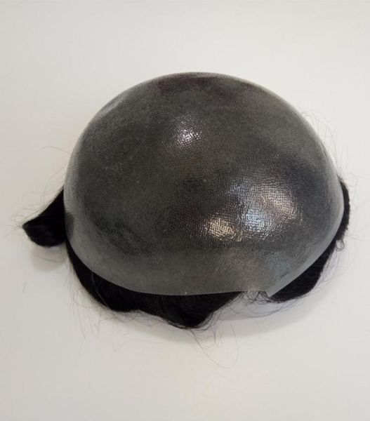 new hand made prothesis remy human hair mens toupee with thin skin base at factory 1513920, Black
new hand made prothesis remy human hair mens toupee with thin skin base at factory 1513920, Black