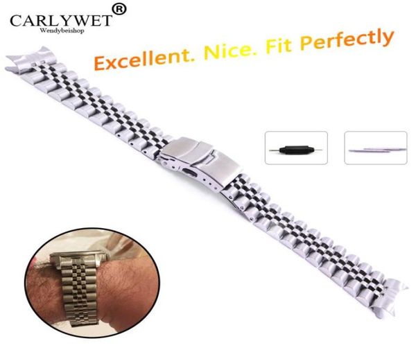 22mm hollow curved end solid screw links stainless steel silver watch band strap old style jubilee bracelet double push clasp9048301, Black;brown
22mm hollow curved end solid screw links stainless steel silver watch band strap old style jubilee bracelet double push clasp9048301, Black;brown