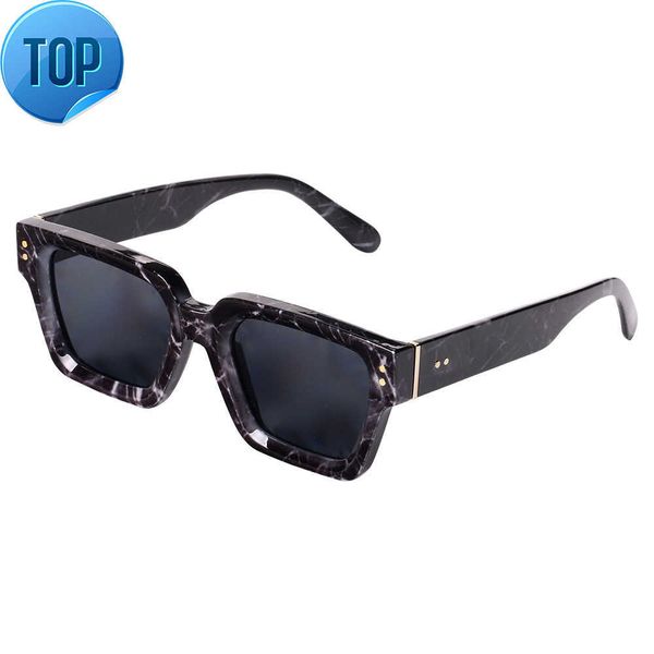 r2160 black marble 2023 designer sunglasses for men retro custom mens vintage square rectangle sunglasses eyewear sunglass, White;black
r2160 black marble 2023 designer sunglasses for men retro custom mens vintage square rectangle sunglasses eyewear sunglass, White;black