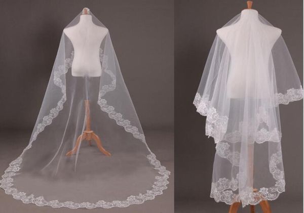 new elegant 1 layer white wedding bridal veils lace edge wedding accessories 15235 meters length wedding veils5498662, Black
new elegant 1 layer white wedding bridal veils lace edge wedding accessories 15235 meters length wedding veils5498662, Black