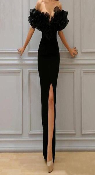 gorgeous black prom dresses off shoulder ruffles evening gowns cocktail party dresses for special occasion middle east abaric high4526116
gorgeous black prom dresses off shoulder ruffles evening gowns cocktail party dresses for special occasion middle east abaric high4526116