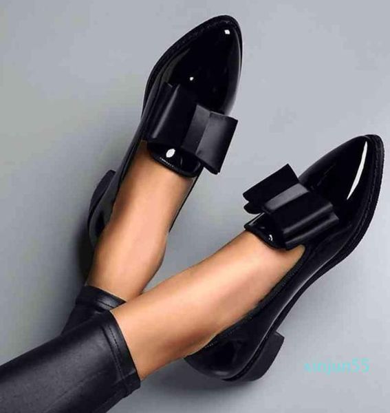 spring flats women shoes bowtie loafers leather women039s low heels slip on footwear female pointed toe thick heel1084819, Black
spring flats women shoes bowtie loafers leather women039s low heels slip on footwear female pointed toe thick heel1084819, Black