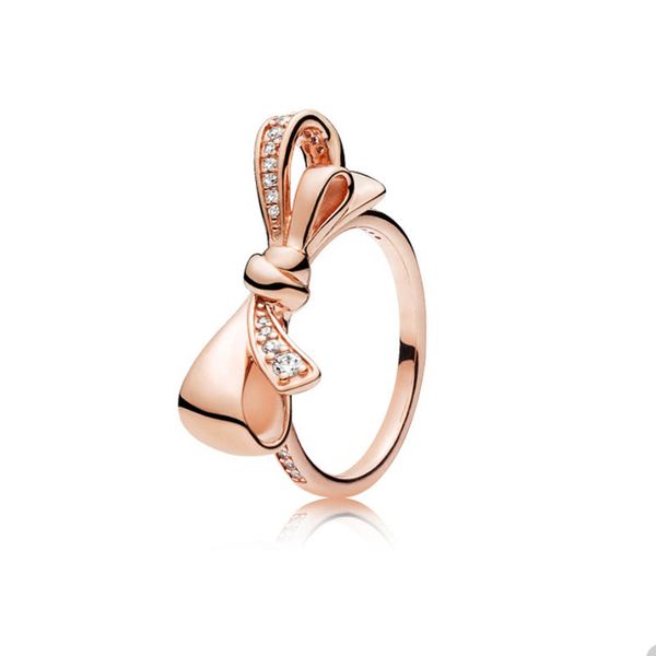 luxury 18k rose gold bow rings for pandora crystal diamond wedding party jewelry designer ring set for women girlfriend gift bowknot rings w, Slivery;golden
luxury 18k rose gold bow rings for pandora crystal diamond wedding party jewelry designer ring set for women girlfriend gift bowknot rings w, Slivery;golden