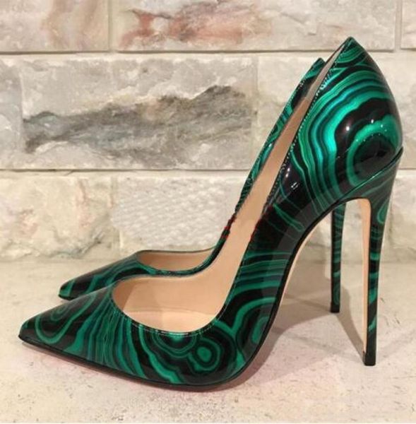 factory fashion women pumps green black malachite patent high heels shoes boots 120mm genuine leather3353263
factory fashion women pumps green black malachite patent high heels shoes boots 120mm genuine leather3353263