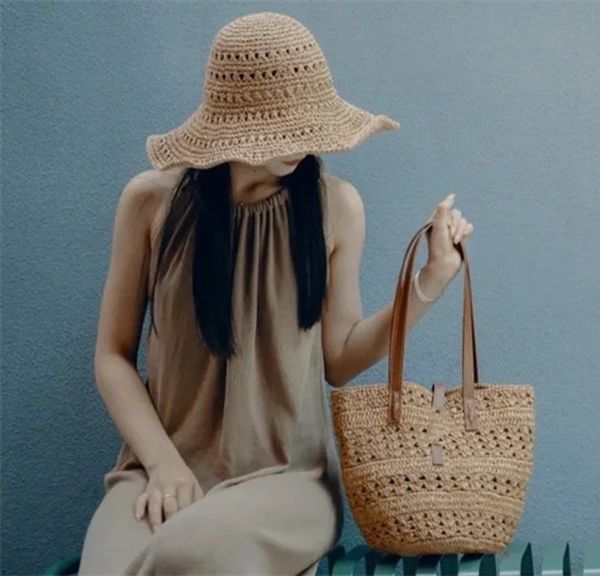straw bag plain knitting crochet embroidery open casual tote interior compartment two thin straps leather fashion women purse shopping bags
straw bag plain knitting crochet embroidery open casual tote interior compartment two thin straps leather fashion women purse shopping bags