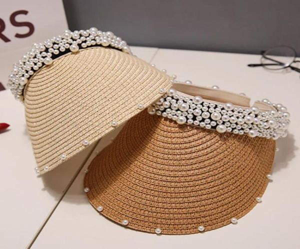personality handmade pearl women hats summer outdoor sun protection hat fashion sun wide brim hats for ladies6036299, Blue;gray
personality handmade pearl women hats summer outdoor sun protection hat fashion sun wide brim hats for ladies6036299, Blue;gray