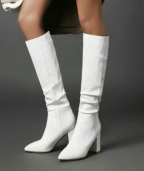 boots 2021 advanced pu leather women knee high fashion pointed toe square heel ladies western short plush winte shoes9790376, Black
boots 2021 advanced pu leather women knee high fashion pointed toe square heel ladies western short plush winte shoes9790376, Black
