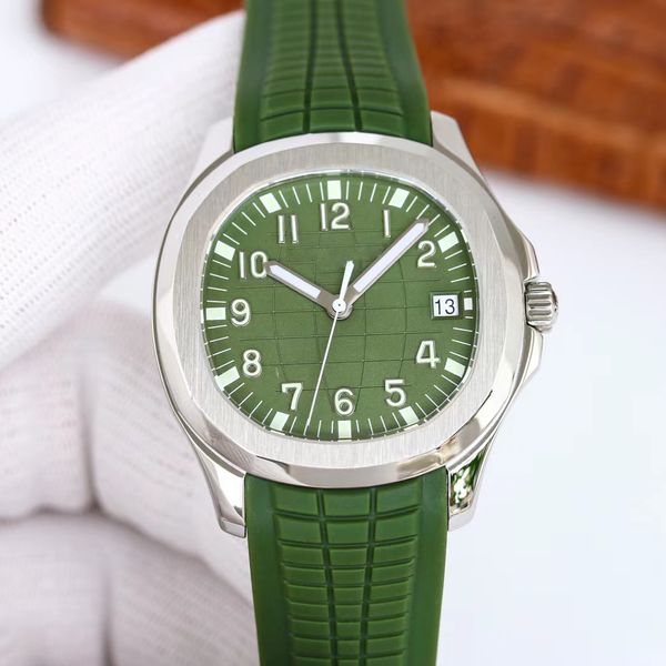 mens watch 40mm original 5711 pp watches automatic machinery rubber strap light waterproof watches u1, Slivery;brown
mens watch 40mm original 5711 pp watches automatic machinery rubber strap light waterproof watches u1, Slivery;brown