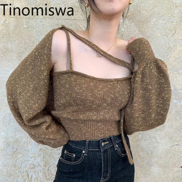 sweaters tinomiswa korean style chic fashion cardigans set women slim fit camis solid color simple long sleeve open stitch cardigan, White;black
sweaters tinomiswa korean style chic fashion cardigans set women slim fit camis solid color simple long sleeve open stitch cardigan, White;black