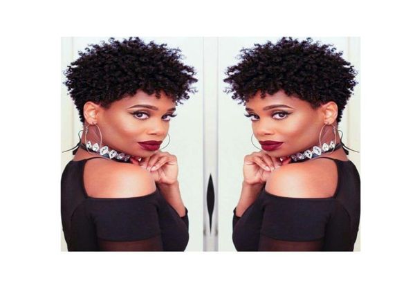 new arrival brazilian hair african ameri short cut kinky curly wig simulation human hair short curly wig for lady4696485, Black
new arrival brazilian hair african ameri short cut kinky curly wig simulation human hair short curly wig for lady4696485, Black