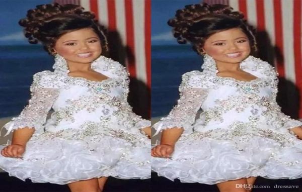 glitz pageant dresses for girls little girl birthday gowns 34 sleeve beads crystal rhinestone ruffles cupcake flower girl dress6759336, White;blue
glitz pageant dresses for girls little girl birthday gowns 34 sleeve beads crystal rhinestone ruffles cupcake flower girl dress6759336, White;blue