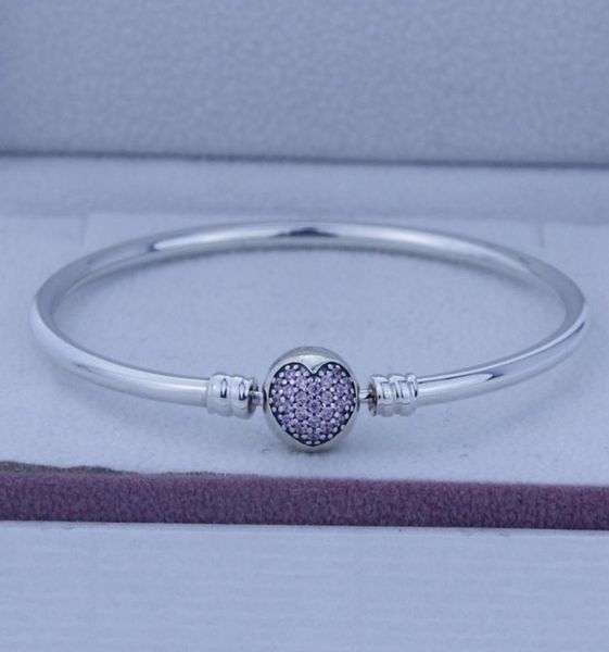100 authentic 925 sterling silver bangles cuff silver circle of love pink cz bracelet fits for pandora charms beads whole 1pc6069516, White
100 authentic 925 sterling silver bangles cuff silver circle of love pink cz bracelet fits for pandora charms beads whole 1pc6069516, White