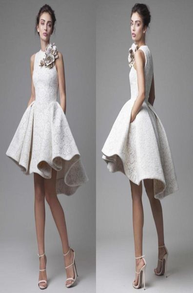 2020 new lace wedding dress krikor jabotian jewel sleeveless high low wedding dresses short aline beach bridal gowns with flower 6578396, White
2020 new lace wedding dress krikor jabotian jewel sleeveless high low wedding dresses short aline beach bridal gowns with flower 6578396, White