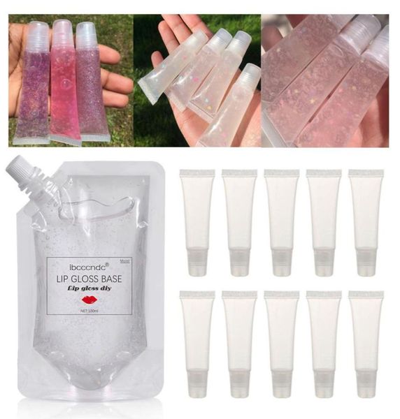 100ml transparent lip gloss base oil diy lip gloss raw material gel moisturizing versagel with tubes container 10g8209991 
100ml transparent lip gloss base oil diy lip gloss raw material gel moisturizing versagel with tubes container 10g8209991