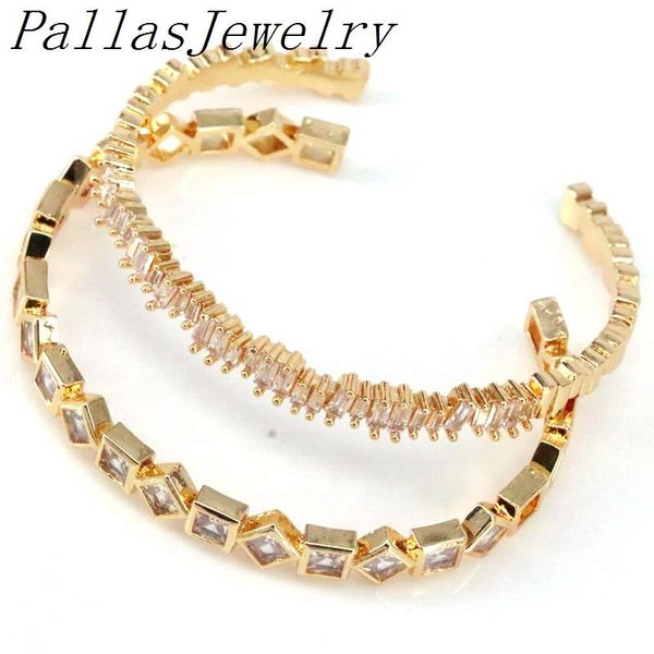 bangle 3pcs clear cubic zirconia luxury cuff bangle for women square cz setting goldcolor charm bangle dainty jewelry, Black
bangle 3pcs clear cubic zirconia luxury cuff bangle for women square cz setting goldcolor charm bangle dainty jewelry, Black
